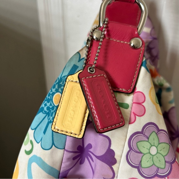 Coach Multicolor Floral Hobo Bag - Picture 3 of 9